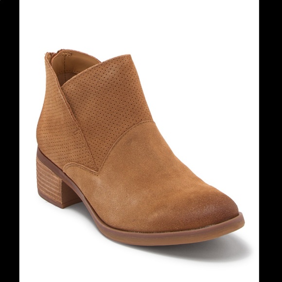 Kork-Ease Shoes - Korks Maldon Tan Suede Booties Sz 7.5